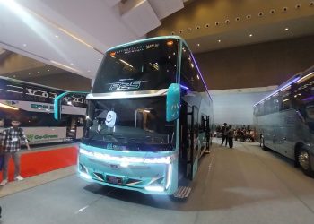 Karoseri New Armada Perdana Luncurkan Skylander R25 Double Decker