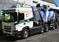 Truk Mixer Listrik Scania Ini Bisa Putar Drum Beton Tanpa Mesin, Cuma Pakai Baterai!