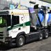 Truk Mixer Listrik Scania Ini Bisa Putar Drum Beton Tanpa Mesin, Cuma Pakai Baterai!