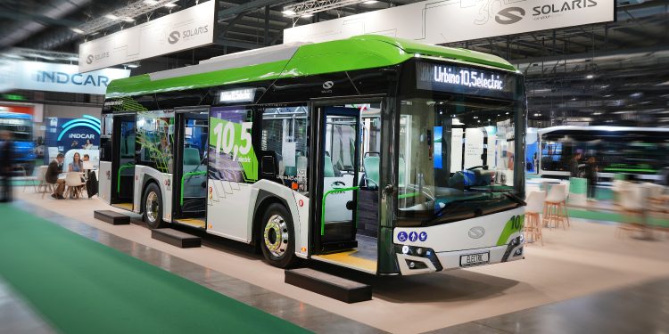 Resmi Meluncur! Bus Listrik Solaris Urbino 10,5 Electric Punya Fitur Keamanan Wahid