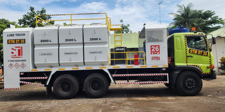 Mengenal Lube Truk di Area Pertambangan