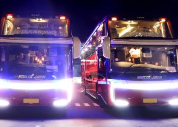 Bus Baru PO Mulia Jaya Gunakan Bodi Skylander R25 Sky Seat, Bakal Layani Rute Mataram – Bima