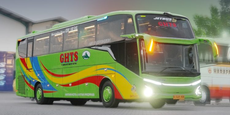 PO GHTS Rilis Armada Jetbus 5 SHD Pakai Sasis Mercedes-Benz OH 1836