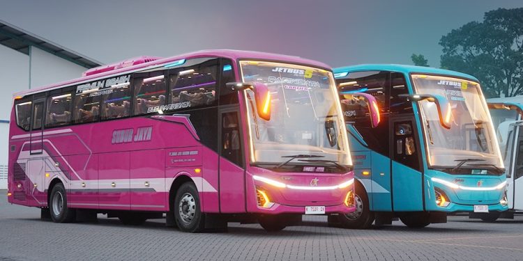 PO Subur Jaya Kembali Rilis Dua Bus Pariwisata Baru Dari Karoseri Adiputro