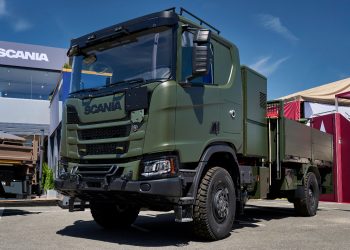 Scania Rilis Truk Hybrid Militer Pertamanya, Bisa Sembunyi dari Radar Akustik Musuh?
