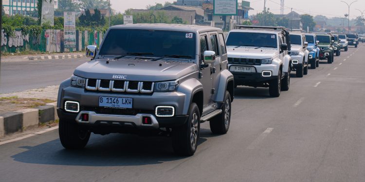 Lewat Touring Perdana ke Carita, BAIC ORV Chapter JHL Auto Resmi Berdiri
