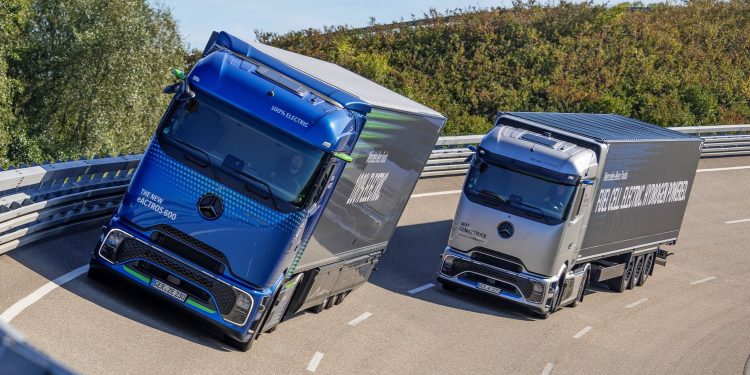 Simak! Begini Rahasia di Balik Canggihnya Sasis Truk BEV dan FCEV Mercedes-Benz