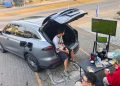 Jadi ‘Genset Berjalan’! Chery Tiggo 9 CSH Sokong Listrik 6.600 Watt di Nobar OtoCibubur