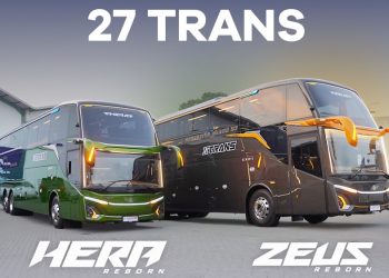 Dua Bus Baru PO 27 Trans Pakai Bodi Jetbus 5 Unicoach, Layani Rute Bogor-Malang