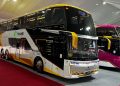 PO U Trans Pamer Bus Double Decker Skylander R25 di GIIAS 2026, Punya 3 Kelas Mewah!