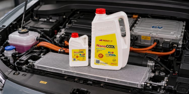 Teknologi Canggih Wealthy NanoCool E-Coolant, Solusi Pendingin Baterai Mobil Listrik dan Hybrid