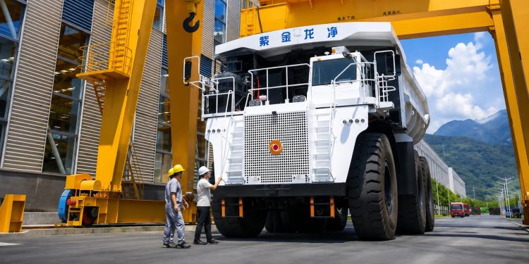 Truk Listrik Tambang Zijin Longking ZL230E Meluncur, Isi Daya 90% Cuma Dalam 25 Menit!