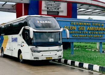 DAMRI Resmi Buka Rute Bus ALBN Baru Kuching-Putussibau, Cek Tarifnya!