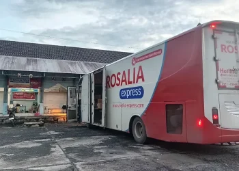 Tak Hanya Pakai Truk, Rosalia Indah Express Juga Gunakan Bus untuk Pengantaran Paket