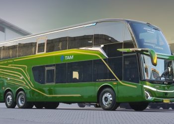 Bus Double Decker PO TAM Eks GIIAS Akhirnya Beroperasi, Manjakan Penumpang Pekanbaru-Medan