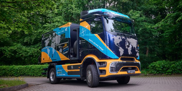Siap Libas 30 Negara! Mercedes-Benz eActros 600 Memulai Misi Keliling Dunia!