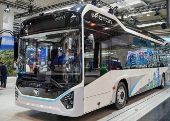 Bus Listrik Foton eAurora Tampil Perdana di IAA Transportation 2026, Simak Spesifikasinya