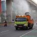 Fungsi Truk Water Mist Semburkan Partikel Air ke Udara