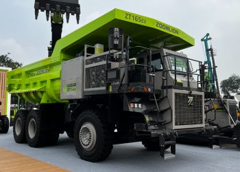 Raksasa Listrik Penakluk Tambang! Mengupas Ketangguhan Truk Zoomlion ZT165EV di Mining Expo 2026