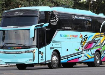 Perdana di Kalimantan Barat, Bus Baru PO Rehobot Pakai Bodi Skylander R25 Skyseat