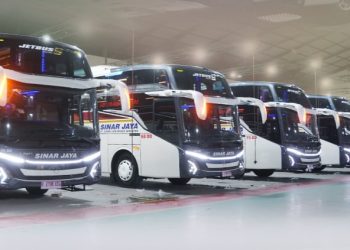 PO Sinar Jaya Tambah Lima Bus Baru, Pakai Jetbus 5 MHD dengan Sleeper di Bagian Depan