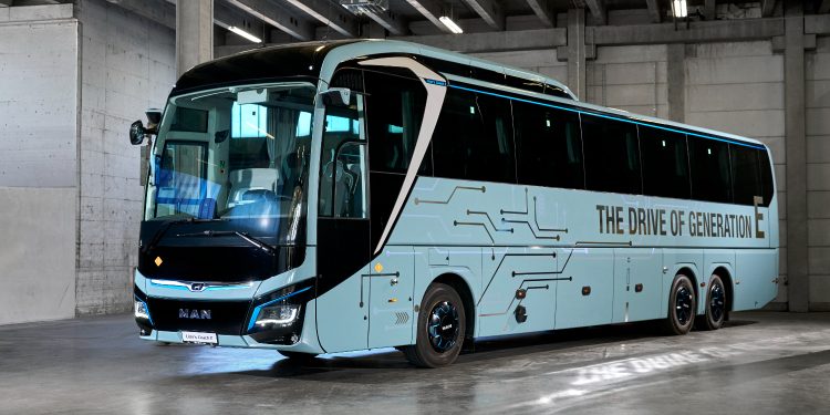 Profil Bus Listrik MAN Lion’s Coach E, Sanggup Lari 650 Km Sekali Cas!