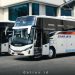 Cetak Sejarah! Bus PO Sinar Jaya Perdana Pakai Bodi Patriot Diamanthe 16T-2 Morodadi Prima!