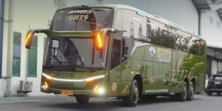 PO GHTS Resmi Rilis Bus Eks GIIAS 2026 Berbasis Mercy OC 500 RF 2542, Ini Bocoran Rutenya!