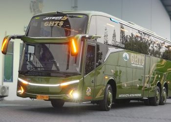 PO GHTS Resmi Rilis Bus Eks GIIAS 2026 Berbasis Mercy OC 500 RF 2542, Ini Bocoran Rutenya!