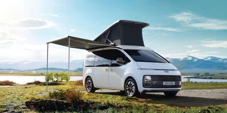 Bukan MPV Biasa! Intip Mewahnya Hyundai Staria Listrik Versi Campervan